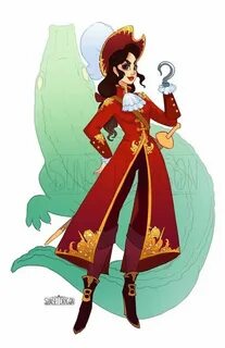 Sunset Dragon - Disney Captain Hook Disney villains art, Dis