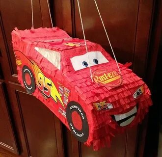 Cars Lightning McQueen Custom Piñata on Etsy, PINATAS PLUS C