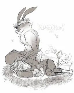 Bunnymund and Jack....I'm guessing that Sophi was there and 