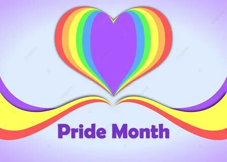 Pride Month Colorful Lgbtq Love Is With Background Celebrati