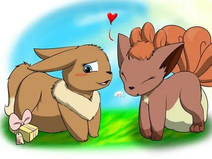 Eevee and Vulpix Vore SHIP!! by pingthehungryfox -- Fur Affi