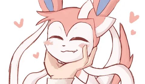 Cute Sylveon Petting Pokémon Know Your Meme