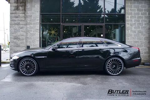 Jaguar XJ with 22in Lexani LF712 Wheels Additional Picture. 