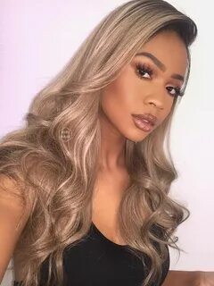 Ash Blonde with Highlight Virgin Brazilian Hair Lace Front W