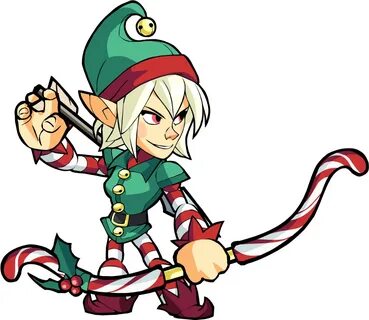 Hollyjollyember - Ember Brawlhalla - (1124x975) Png Clipart 