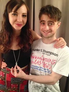 Exclusive:Daniel Radcliffe & Erin Darke At Sandy Binion (fb.