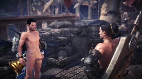 Первый Nude-мод для Monster Hunter World: Iceborne Lifestyle