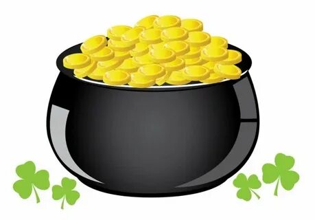 Irish pot with coins - Stock Vector © jemastock #264332748