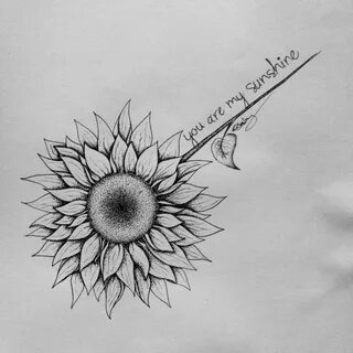 Sunflower Tattoo Ideas and Designs With Meaning