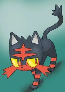 Learn How to Draw Litten from Pokemon Sun and Moon (Pokémon 