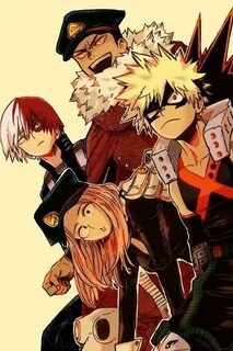 Boku no hero academia Bakugou Katsuki todoroki shoto camie К