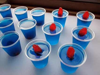 Fishbowl Jello Shots