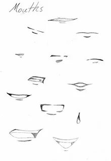 Anime/manga Mouths by brp393 on deviantART Anime drawings tu