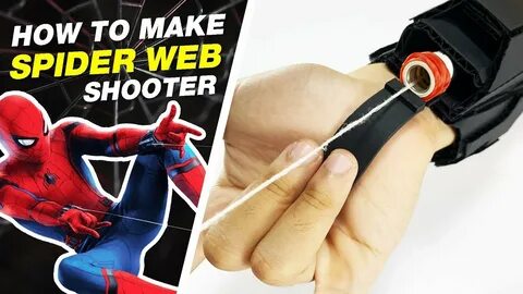 How to make SPIDER-MAN web shooter DIY Cardboard - YouTube