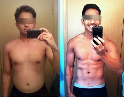 11 lbs Fat Loss Before and After 5 foot 10 Male 216 lbs to 2