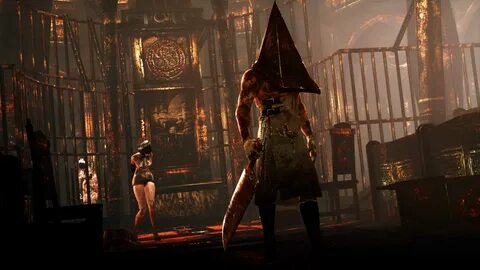 4K Pyramid Head Wallpaper - iXpap