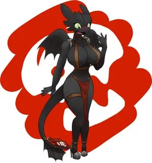 Pin-up Toothless by MantroDrac -- Fur Affinity dot net