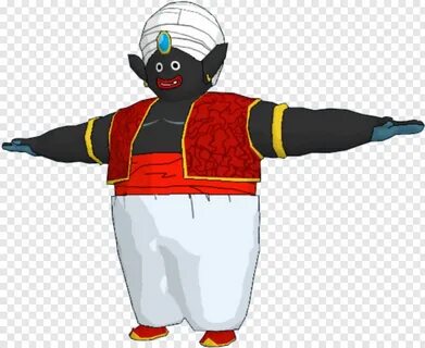 Mr Popo Png - Mr Popo Dragon Ball Png - 536x439 (#25314826) 