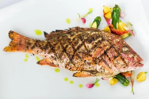 Grilled Whole Red Snapper - Eat Alabama Seafood