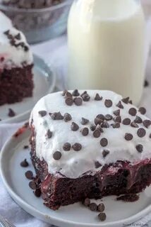 Served Up With Love: Black Forest Poke Cake