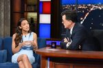 Alexandria Ocasio-Cortez Appears On "The Late Show With Step