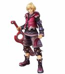Shulk and Fiora renders in Xenoblade Chronicles: Definitive 