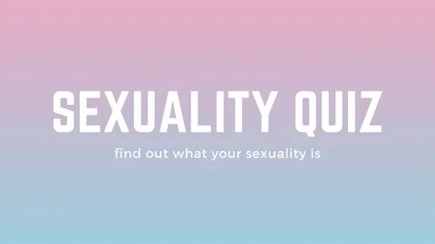 Sexuality Quiz - What is your sexuality? - Unite UK