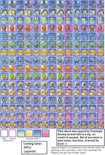 Pokemon Mystery Dungeon - Starter Portraits Pokémon super my