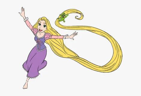 Rapunzel Running With Pascal - Tangled Rapunzel Running, HD 