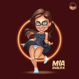 ArtStation - Mia Khalifa Fan Art Illustration