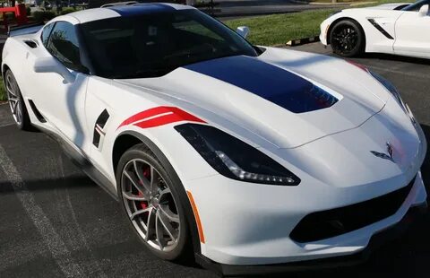 Gloss Black Grand Sport Hash Marks 2014-2019 Corvette C7 Sti