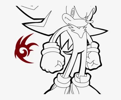 Sonic And Shadow Coloring Pages For Kids