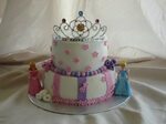 Disney Princess Cake Disney Princess Birthday Cake with ti. 