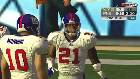 NFL 2K5 Week 1 Giants vs Eagles XBOX HD - video.SportNK