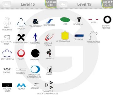 Logo Quiz Extra Levels Lösungen: Expert Level 15