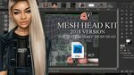 Female Imvu Skin Mesh 10 Images - 2018 Female Mesh Head Kit 
