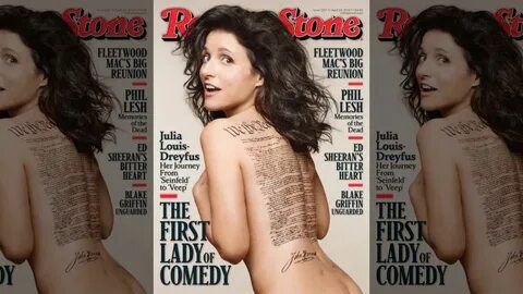 Skankopolis: Julia Louis-Dreyfus Naked on Rolling Stone