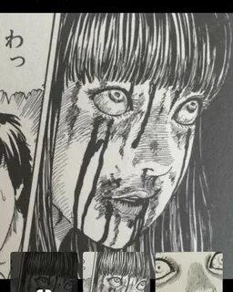 Junji Ito inspiration. I tried drawing his OC. I love Junji 