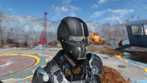Fallout 4 - Карбоновый Шлем Синтов N7