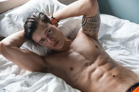 In Bed with Mario Adrion by Rick Day