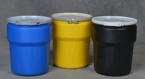 keys to using ten gallon poly drums - Clean It Up