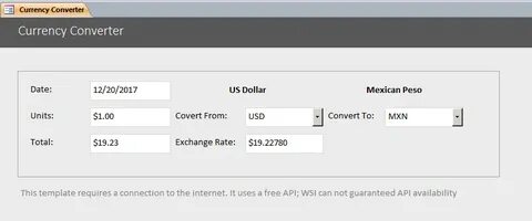 Currency Converter Template Currency Converter Software