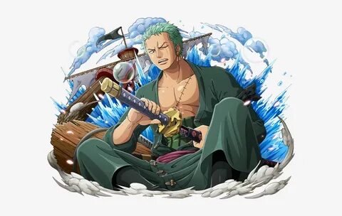 One Piece Treasure Cruise Zoro Haki - 600x450 PNG Download -
