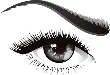 Vector Fake Eyelashes Transparent Images PNG Arts