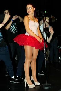 Ariana Grande performs at the Roxy West Hollywood on Februar