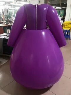 Big Pvc Round Inflatable Blueberry Ball Suit For Cosplay - B