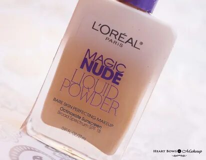 L'Oreal Paris Magic Nude Liquid Powder Foundation Review & S