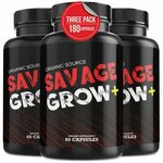 Savage Grow Plus Natural Male Enhancement Increase Strength 