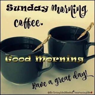 Good morning y’all and happy Sunday - make it a GREAT day! S