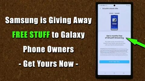 Samsung is Giving Away FREE Sirius XM Radio to Many Galaxy S